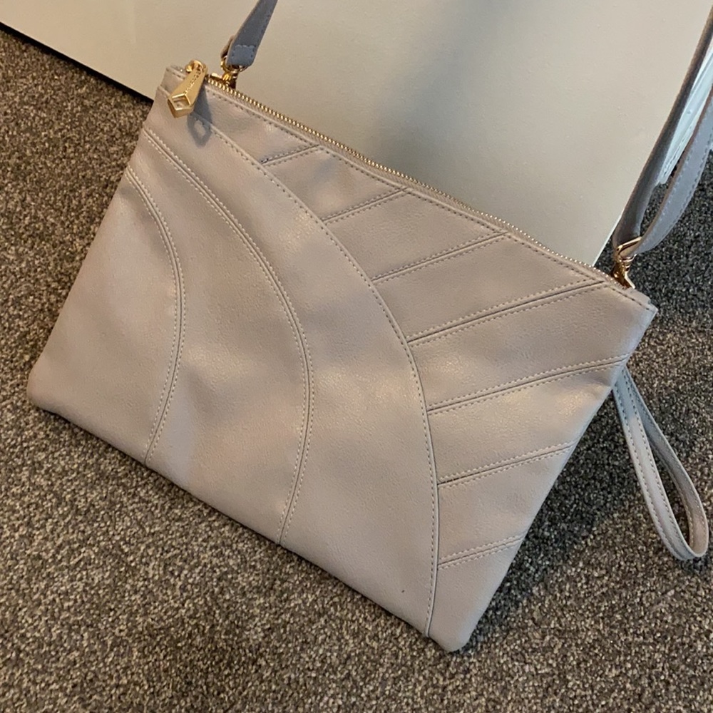 Rampage Grey crossbody bag/clutch